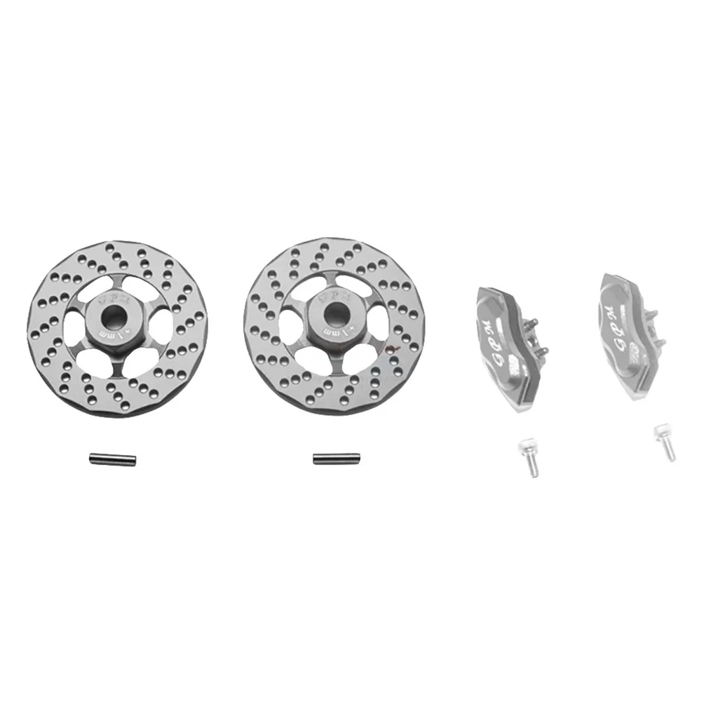 Детали модели алюминиевый передний/задний тормозной диск для Braxas+ набор тормозных скоб 1/10 4WD FORD GT4-TEC 2,0 Rc L0702