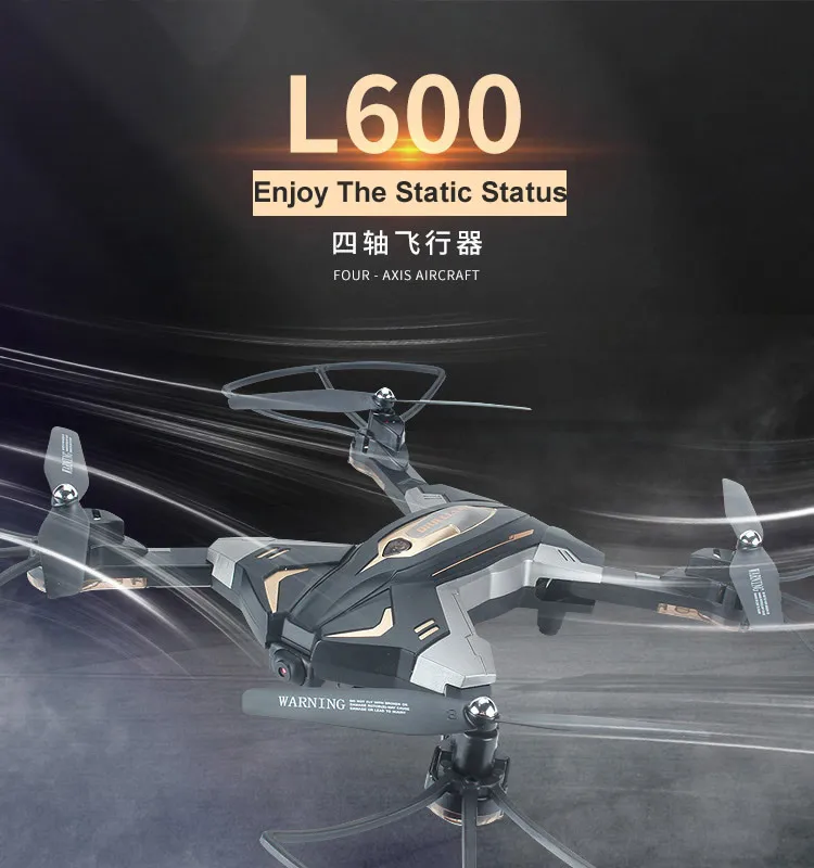 

TK L600 Optical Flow Positioning Quadcopter Foldable Mini Drone With Camera Wifi FPV Selfie Drone Altitude Hold RC Helicopter