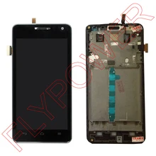 For Huawei U9508 honor 2 LCD Screen Display with Touch Screen Digitizer+Frame Assembly by free shipping;100% warranty;Black;HQ