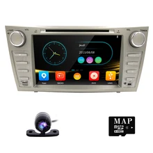 2 din 8 Inch Car DVD GPS Navi For Toyota Camry 2007 2008 2009 2010 2011 Built-in 3G Radio,Bluetooth,DVD player Russian Free map