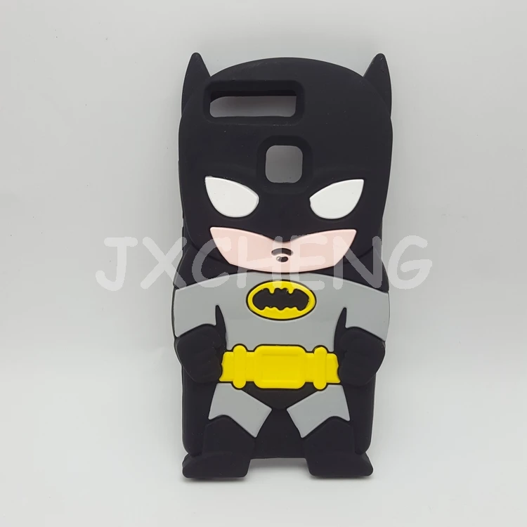 

3D Cartoon Batman Soft Silicone Phone Case for Huawei P20/lite/Nova 3E/2i/Mate 10 lite/Y6 2018/Honor 9i/Honor 7A/Play 7X Cover