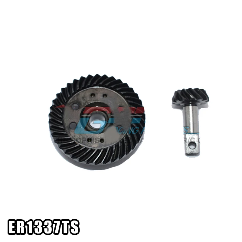 

1Set E E-MAXX SLASH 4X4 XO-01 37T 13T Differential Gear Steel Gearbox Bevel Gears Mini Pinion Gears for RC Cars Upgrade Parts