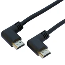 1 м 50 см V2.0 HDMI Мужской к HDMI Мужской Короткий конвертер Соединительный Кабель-адаптер шнур