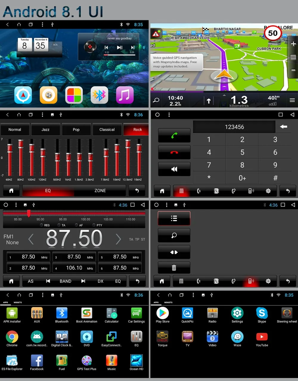 ZH 8.1 UI