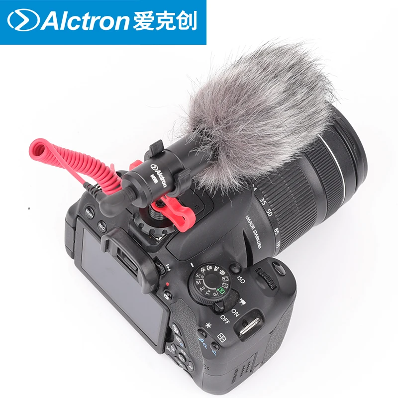 Внешний студийный записывающий микрофон Alctron M588 для цифровой зеркальной