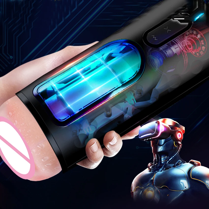  Pussy Sex Toys for Men Masturbation Cup Suction Vibrator Masturbator for man Vagina Sucking Oral Se