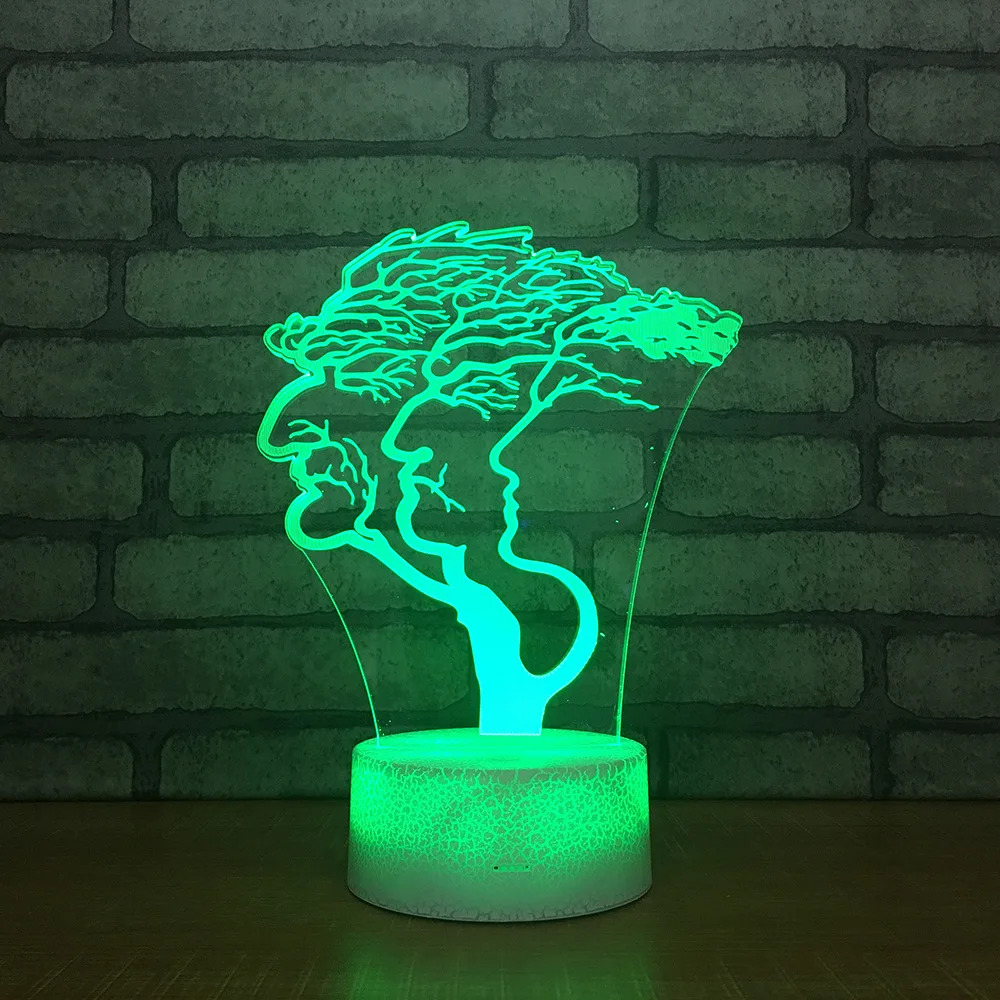 Tree LED Night Light 7 Color Change Desk Action Figures Boys Girls Birthday Toys 263 | Игрушки и хобби