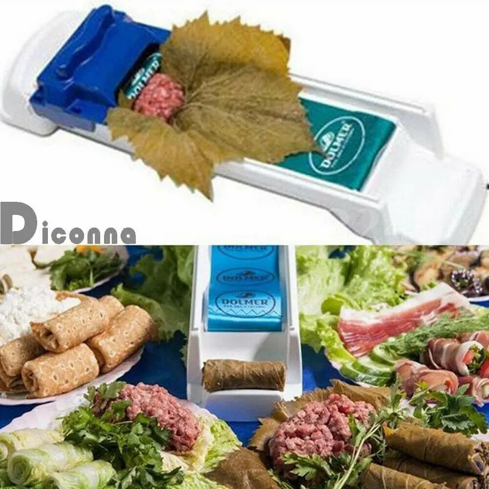 

1X Magic Food Stuffed Meat Vegetables Cabbage Leaf Rolling Tools Roller Machine For Turkish Dolma Quick Sushi Making Kitchen