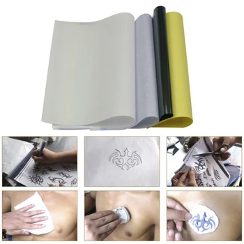 

100Sheets Tattoo Transfer Paper A4 Size Tattoo Paper Thermal Stencil Carbon Copier Paper Spirit Stencil Carbon For Tattoo Apply