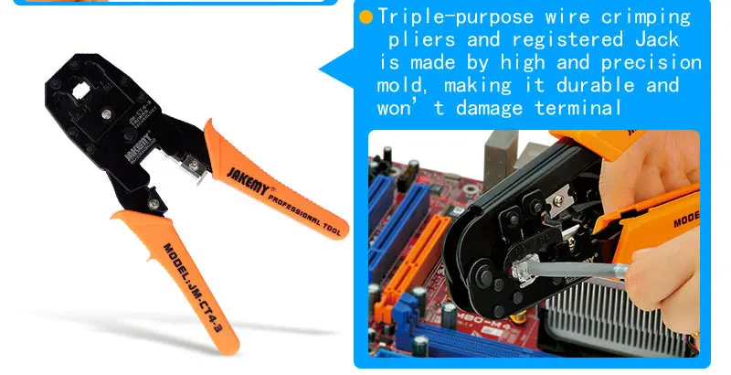 JM-P15 набор инструментов для ремонта сети+ электрическая ручка измерительный Кабельный тестер+ железные обжимные плоскогубцы Набор инструментов ремонтные инструменты