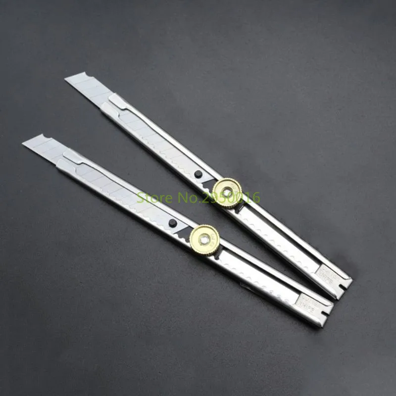 

30 Degree Tip Blade Portable Auto-lock Utility Knife Paper Cutter Retractable Razor Art Stationery Supplies For Student Gift C26