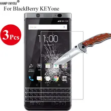 3 шт./партия, новинка, 9 H, 2.5D, закаленное стекло, Защита экрана для BlackBerry KEYone, 4,", защитная пленка+ инструменты для очистки