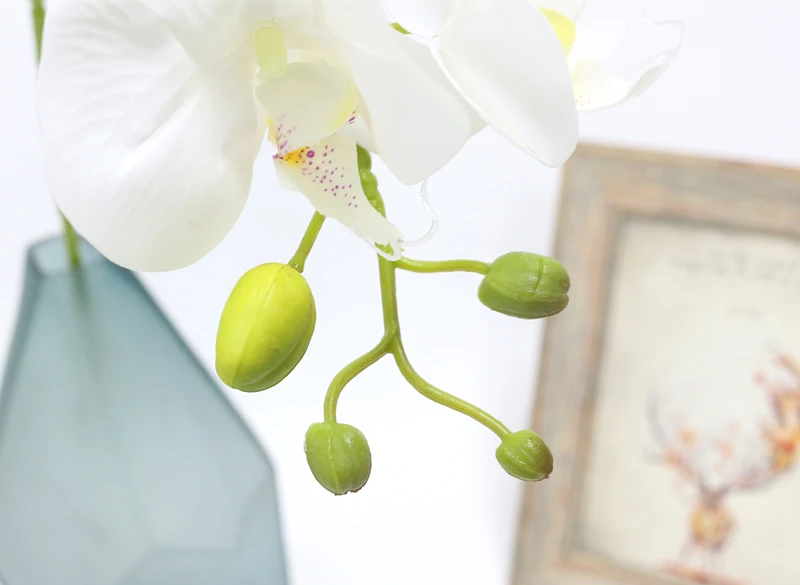 Artificial Orchid Flowers Real Touch Artificial Butterfly Orchid flores artificiales Wedding decoration home Festival Decoration (27)