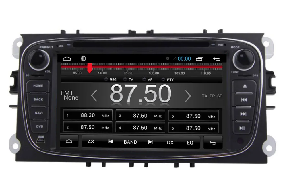 Perfect Android 7.1 Quad core 2 din Car DVD GPS For Ford Mondeo Focus S-max C-max Car Radio Navigation System support 3G DVR OBD 6