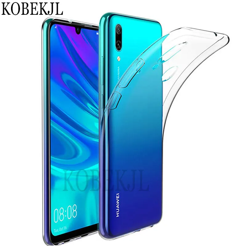 Мягкий чехол Huawei Nova Lite 3 силиконовый прозрачный из ТПУ для телефона POT LX2 LX2J 6