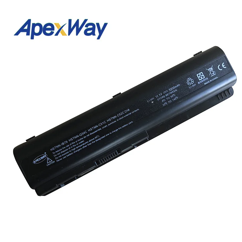 Черный Аккумулятор для ноутбука 6 ячеек HP CQ40 CQ60 100 dv6 dv4 2000 462890 541 485041 001 EV06055 HSTNN