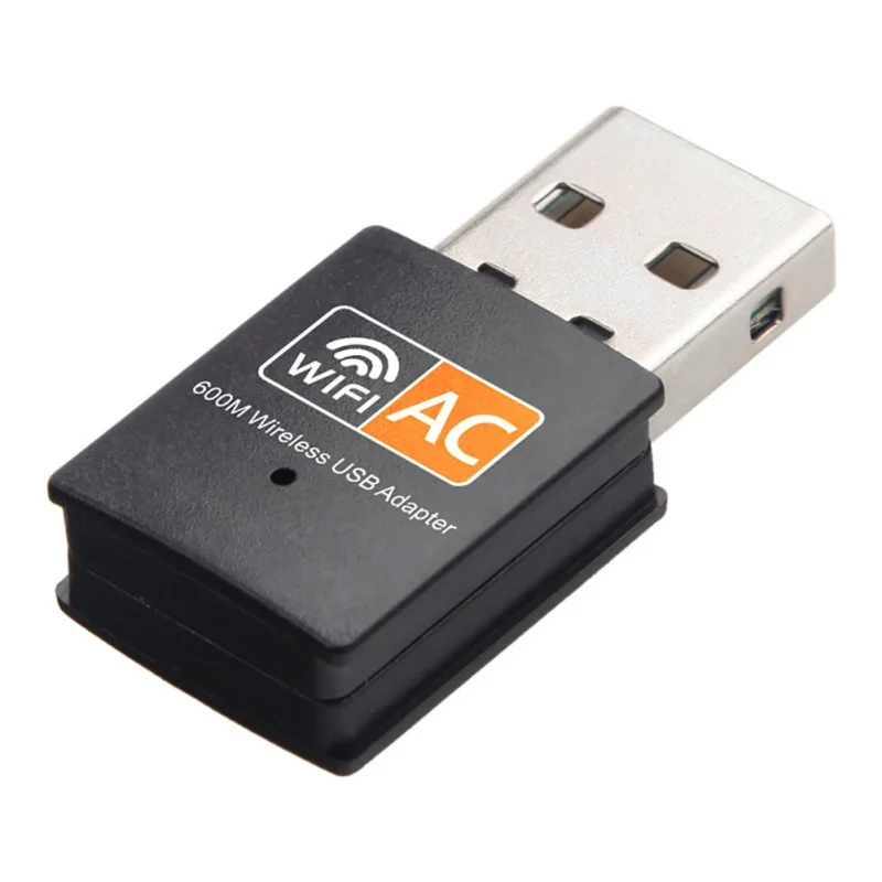 

Wireless 600Mbps Network Card Ethernet Antena Wifi Receiver USB LAN AC Dual Band 2.4G 5GHz USB Wifi Adapter for PC Wi-fi Dongle
