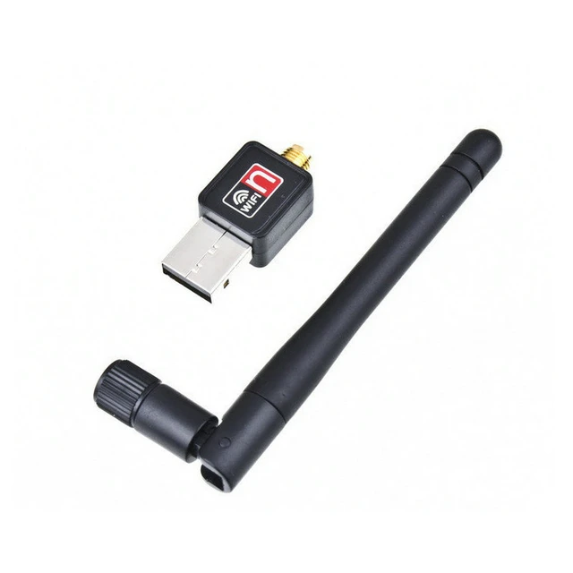 Acheter Adaptateur WIFI USB MT7601 150Mbps USB 2.0, carte réseau sans fil  802.11 B/g/n LAN, avec antenne rotative