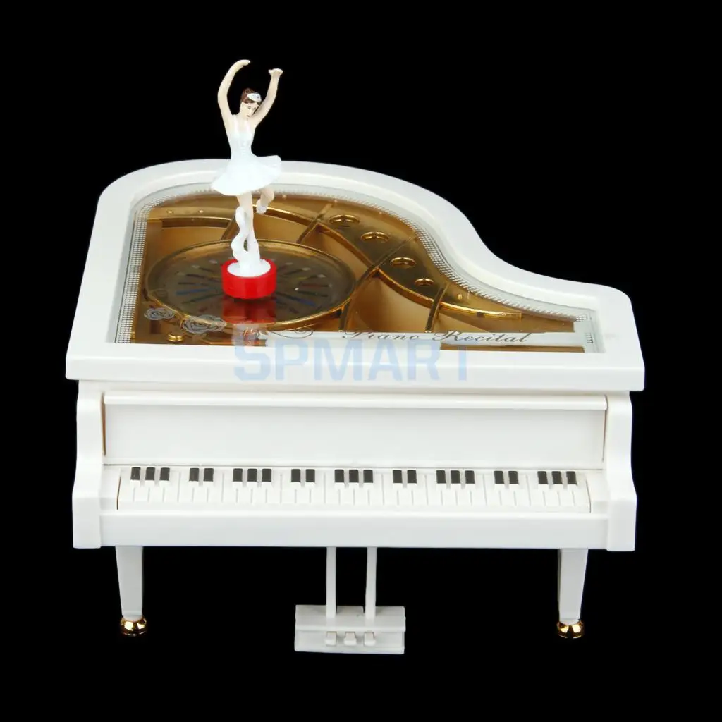 Piano Music Box Ballet Dancer Dancing Mechanical Musical Toy in Toy