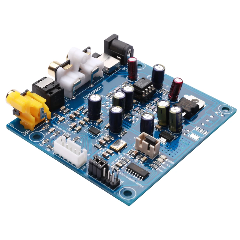Оптический коаксиальный вход KGUSS M7A JRC55320 ES9038Q2M I2S DSD декодер DAC для наушников выход
