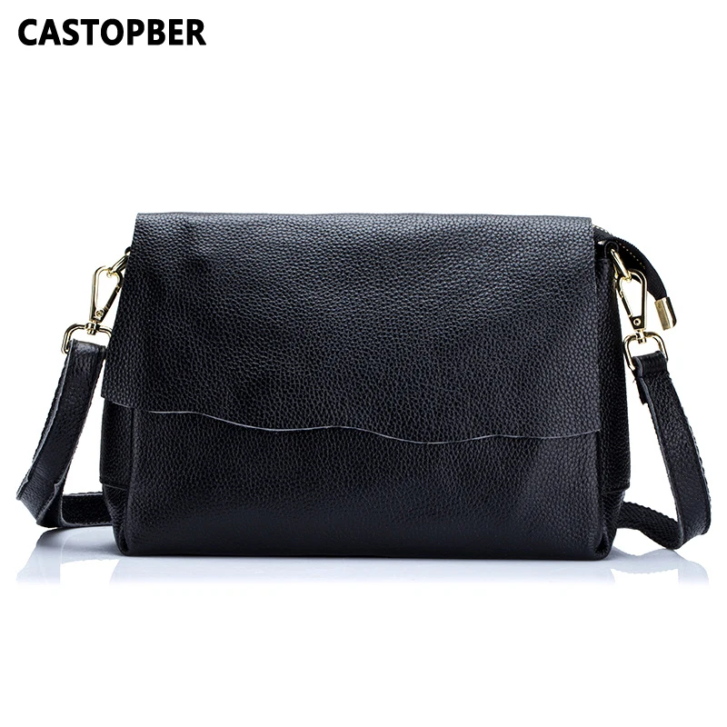 

Designer Fashion Cowhide Genuine Leather Bags For Women Crossbody Shoulder High Quality Famous Brand Ladies Handbags Ladies Bag