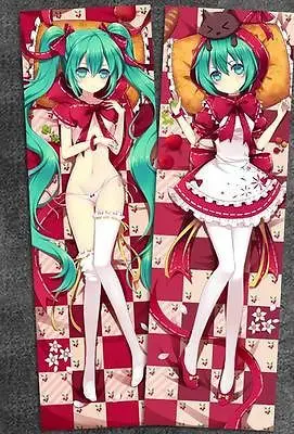 

Anime Hugging body pillow case 150*50 Peach Skin Little Red Hood Vocaloid Miku