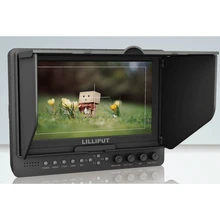 Lilliput " 665/S монитор HD SDI на мониторе камеры SDI HDMI соединение YPbPr AV для BMCC однообъективный цифровой зеркальный фотоаппарат HDV Peaking