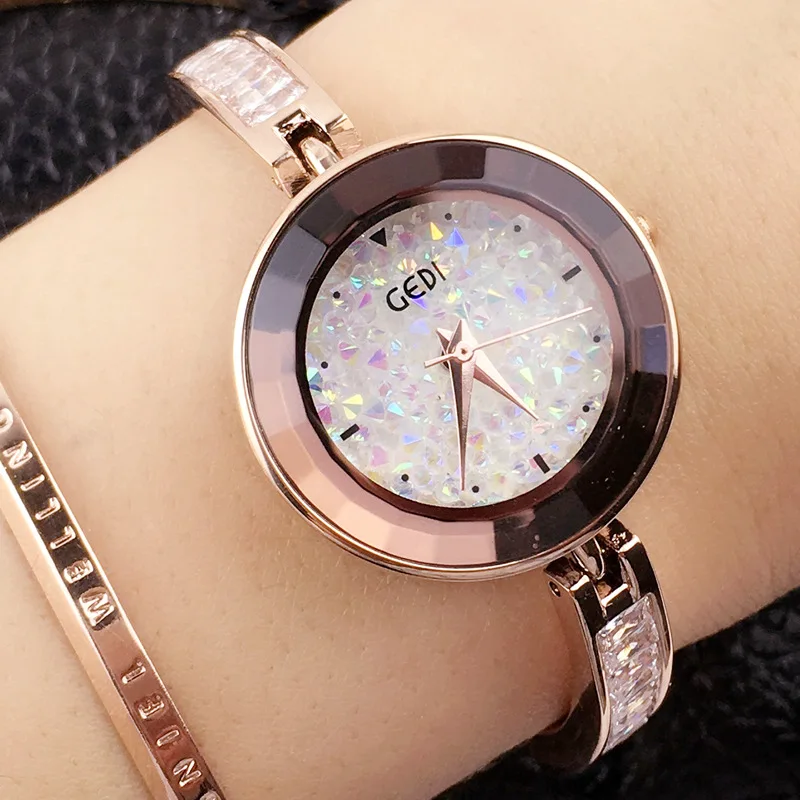 Top Luxury Women Quartz Watch Fashion Classic Diamond Watches Colorful