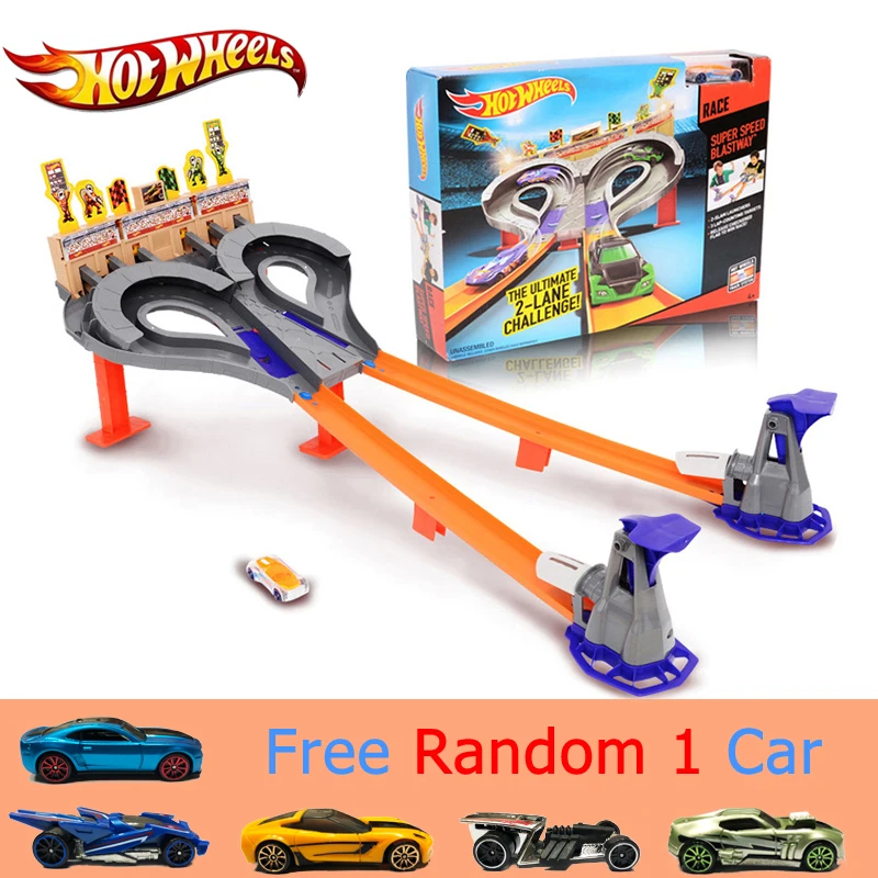 Оригинальная Спортивная трековая игрушка Hot Wheels забавная с высокой мощностью