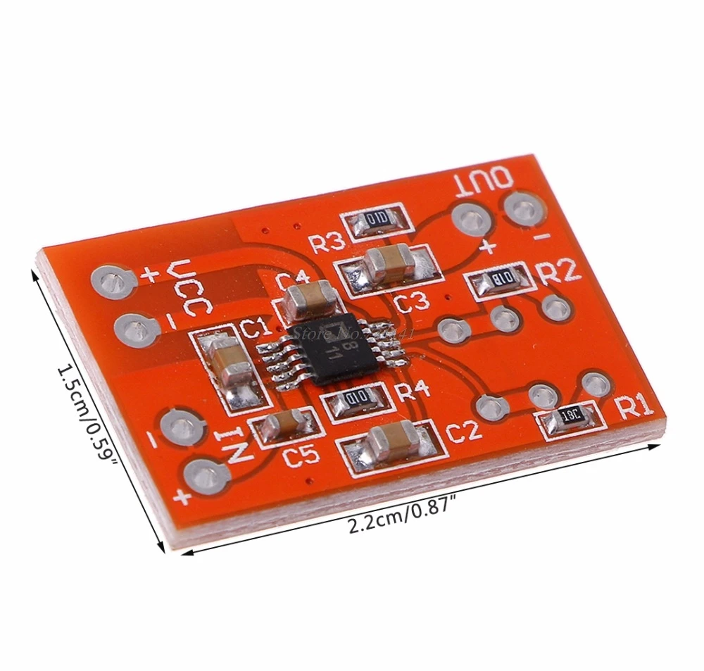 DC 3V-5V SSM2167 Microphone Preamplifier Board Low Noise COMP Compression Module Amplifier Board