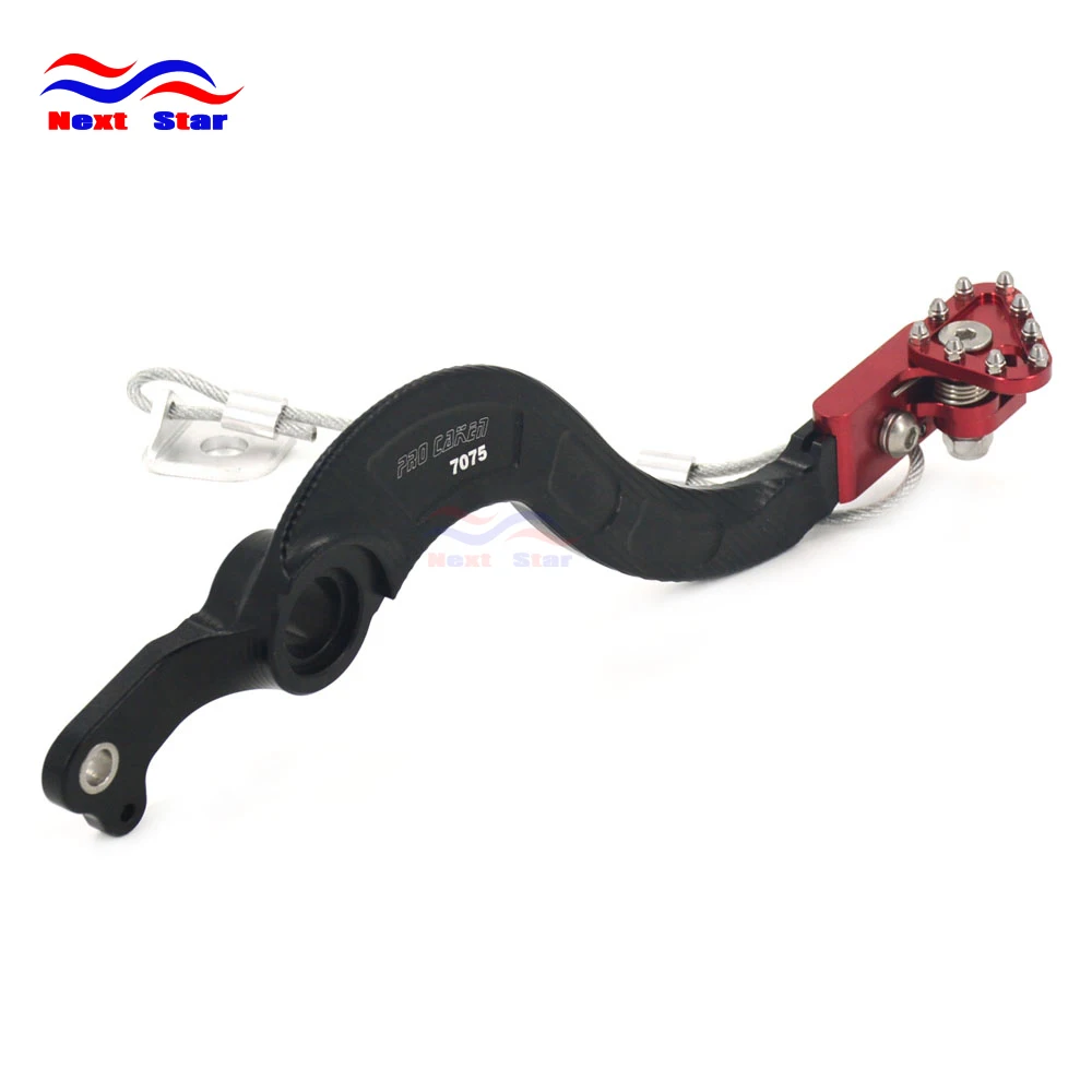

CNC Rear MX Motorcycle Control Foot Brake Lever Pedal For HONDA CRF450R 02-16 CRF250R 2010 2011 2012 2013 2014 CRF 250R 450R