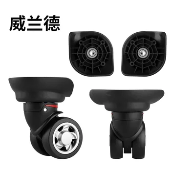 

Suitcase replacement 360 spinner wheels sale suitcase repair universal wheels for luggage Flight Case rolling black casters