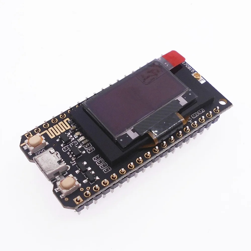 Для TTGO LORA32 433 МГц ESP32 0 96 дюймов экран Bluetooth WIFI модуль OLED дисплей SX1278|Запасные части|