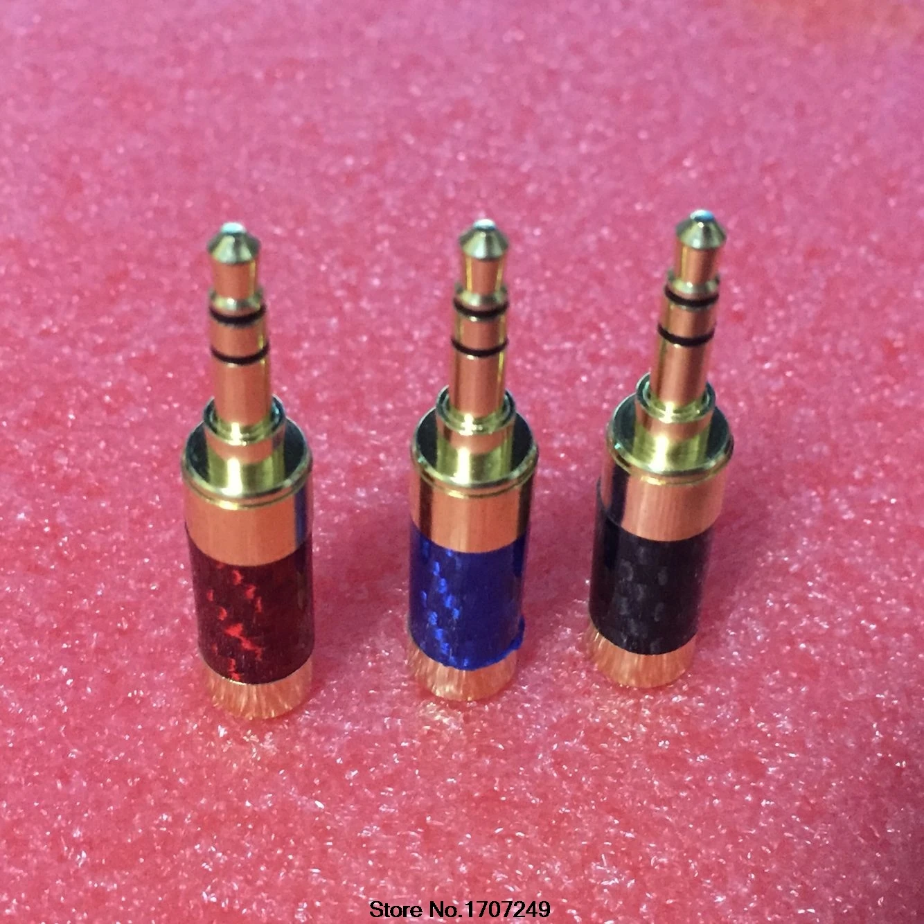 Высококачественный 3 полюсный аудиоразъем 5 мм RCA стереогарнитура с двойной