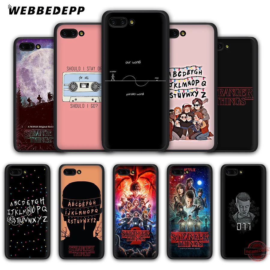 WEBBEDEPP Should Stay Stranger Things Soft Case for Honor 20 10 9 9X 8 Lite 8C 8X 7X 7C 7A 3GB 6A Pro View | Мобильные телефоны и