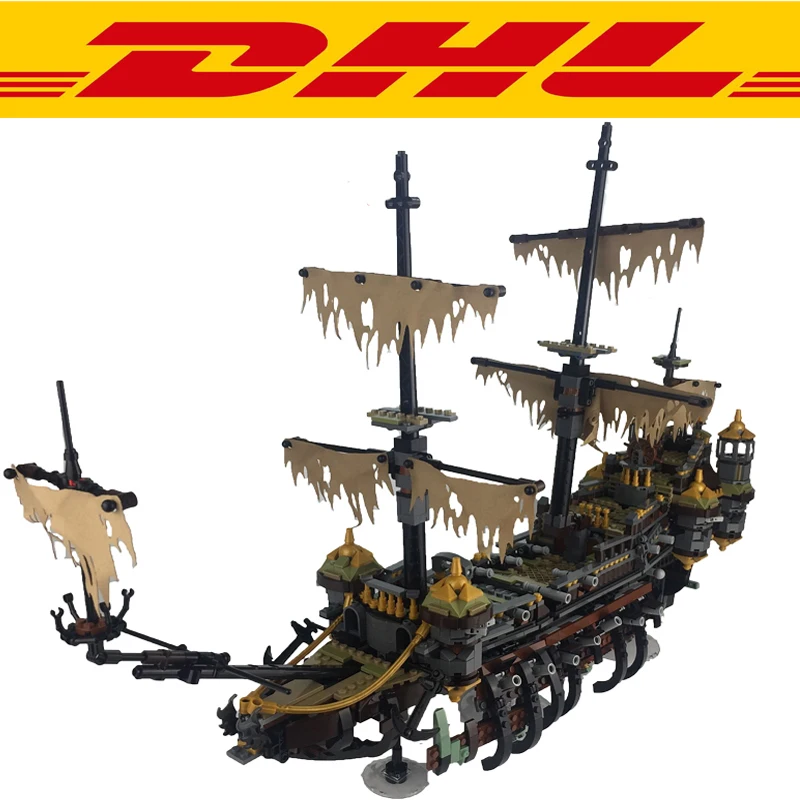 

2017 New 2344 Pcs Pirates of the Caribbean The Silent Mary Building Kits Blocks Brick Set Children Toys Figures Compatible 71042