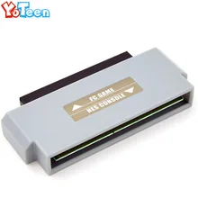 Совершенно новый для FC к адаптер NES 60 Pin к 72 контактный конвертер для nintendo NES консоли системы FC к NES крепление и аксессуары