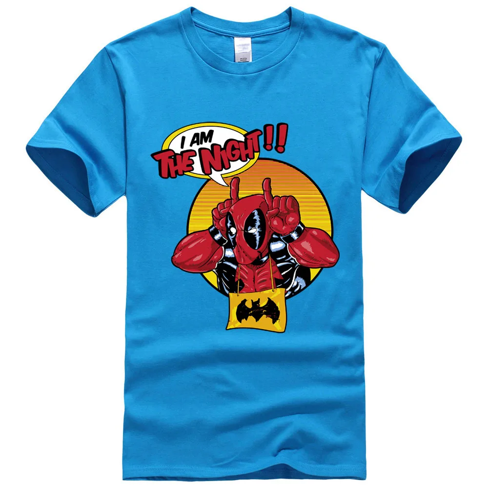 De algodón cuello streetwear Camisetas de verano 2018 deadpool camiseta de dibujos animados hombres de la impresión de la camiseta de manga corta Camiseta homme De algodón cuello streetwear Camisetas de verano 2018 deadpool camiseta de dibujos animados hombres de la impresión de la camiseta de manga corta Camiseta homme