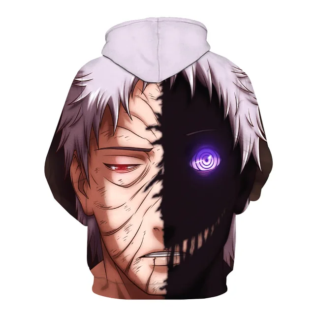 Naruto Hip Hop 3D Print Sweatshirt Hoodie