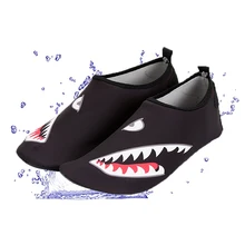 Нескользящая водонепроницаемая обувь с принтом; легкие быстросохнущие носки без застежки; летняя пляжная обувь для подводного плавания; обувь для дайвинга