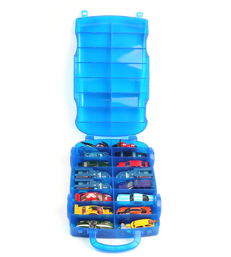 Контейнер для хранения моделей автомобилей Hot Wheels вмещает 16 штук Hotwheels игрушечная