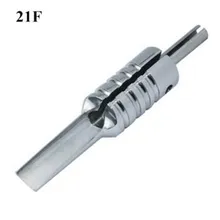 21F 304L нержавеющая сталь Татуировка плоская/Magnum трубка Татуировка сцепление с задней стволовой поставка