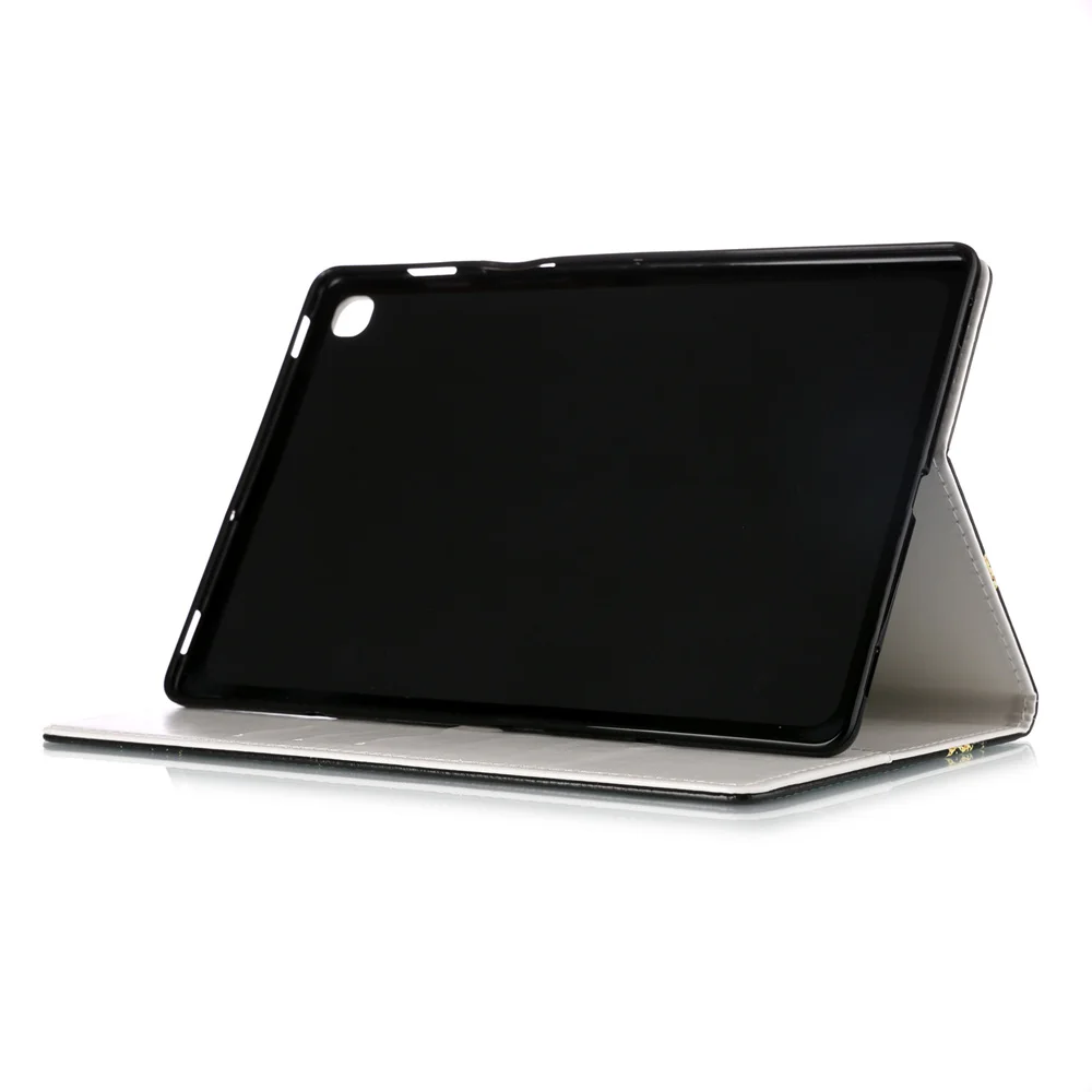 IBuyiWin цветной смарт-чехол из искусственной кожи для Samsung Galaxy Tab S5e 10,5 SM-T720 T725 10," планшет Капа чехол из ТПУ+ пленка+ ручка
