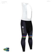 Для мужчин астана Велоспорт комбинезон черный MTB 12D Pad длинный открытый Pro команда езда нагрудник шорты велосипед велосипедная одежда Ropa Ciclismo