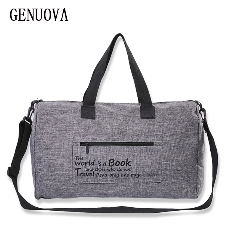 Portable Folding Travel Bag Mens Garment Bags Women Travel Shoulder Bag