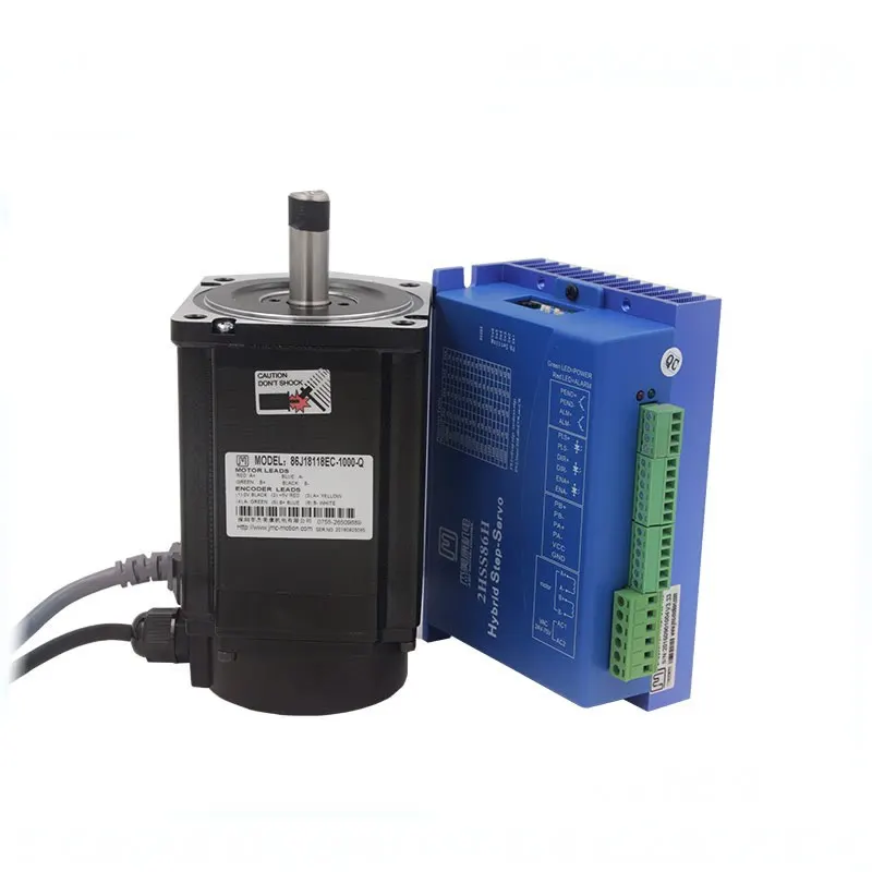 2 фазы NEMA34 8Nm 1133ozf. В замкнутом цикле шаговый Серводвигатель комплект JMC 86J18118EC-1000 +