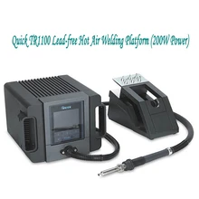 Быстрый TR1100 сенсорный Dormancy 200 Вт интеллектуальная постоянная температура горячего воздуха пистолет Бессвинцовая сварочная платформа