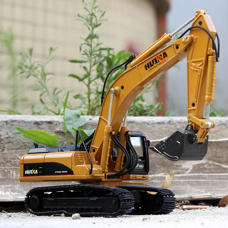

1:40 Alloy Scale Car Models Die-cast Engineering Vehicle Toys for Children mkd3 Digger crawler excavator