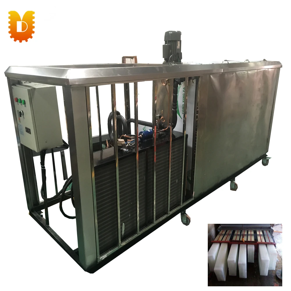 Commercial 1 Ton Ice Block Making Machine/block Ice Maker Food