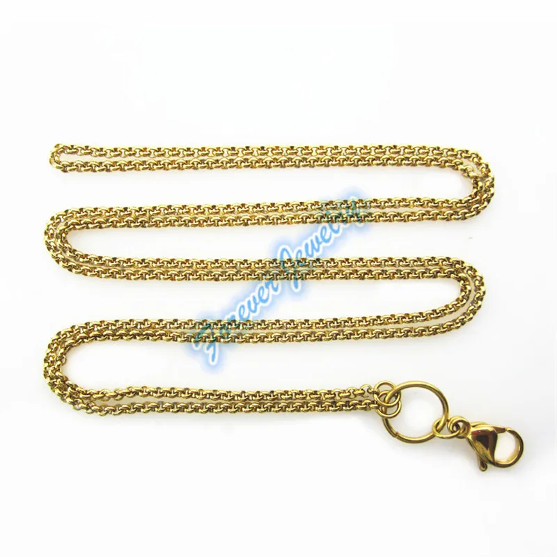 80cm gold chains